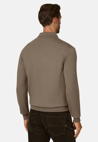 Boggi Milano Pullover in Braun: Rückseite