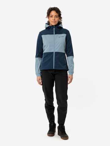 VAUDE Sports jacket 'W Qimsa HD SFT J' in Blue