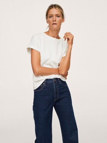 MANGO Wide Leg Jeans 'Nora' i blå