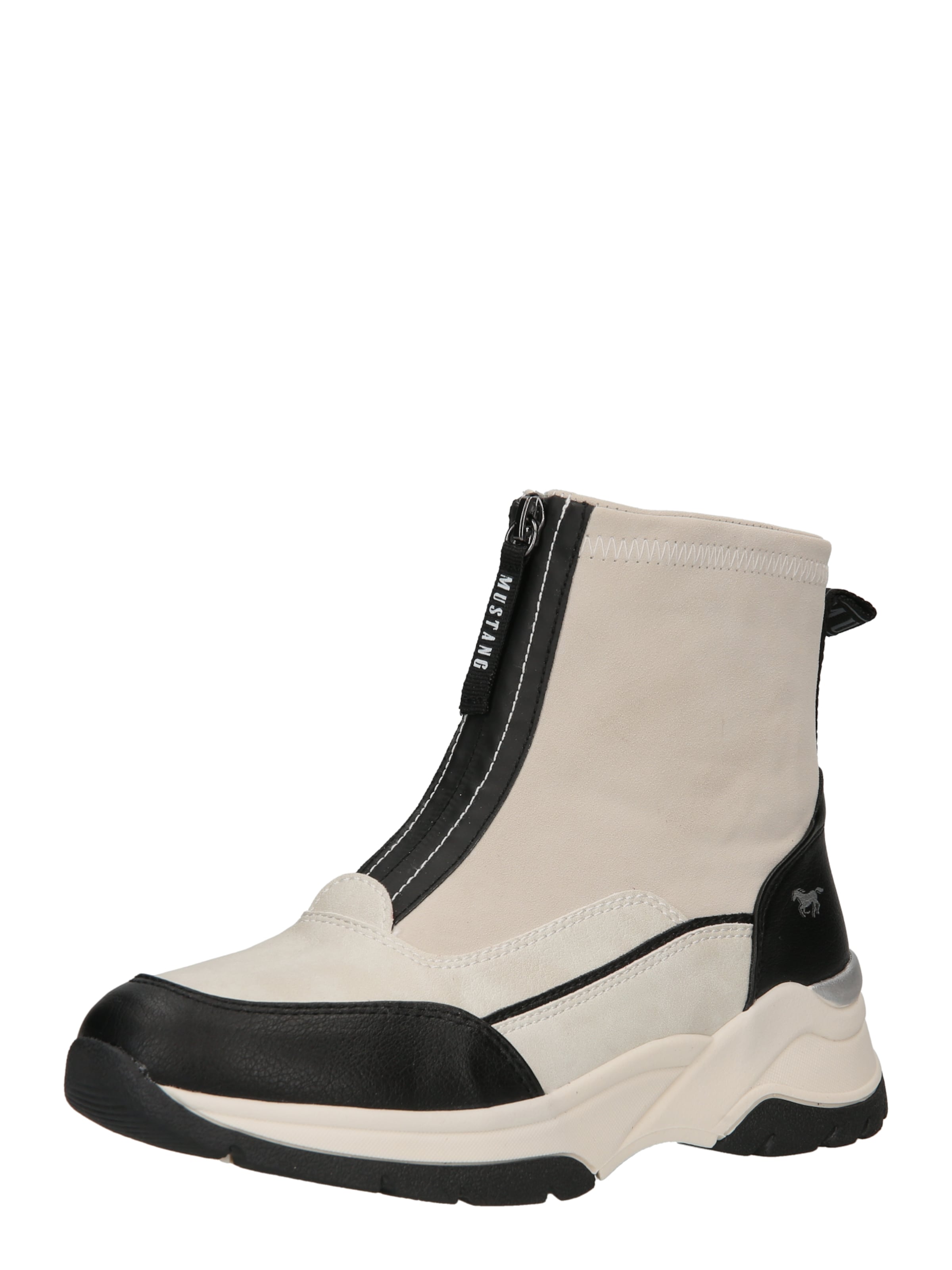 MUSTANG Stiefelette in Weiß: Vorderseite