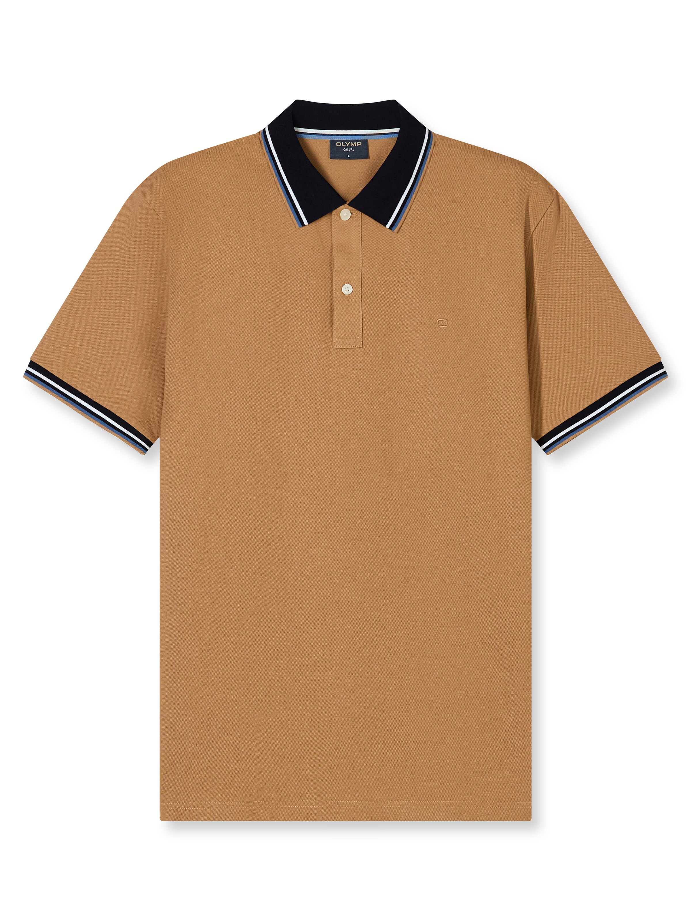 OLYMP Shirt in Brown: front