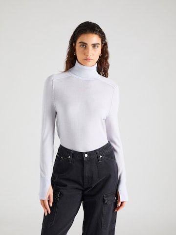 Pull-over Calvin Klein en bleu : devant