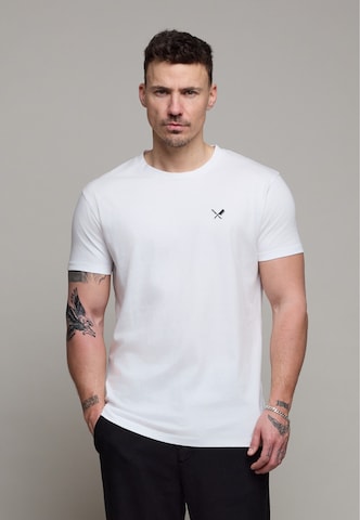 Distorted People - Camiseta 'Inked Classic' en blanco