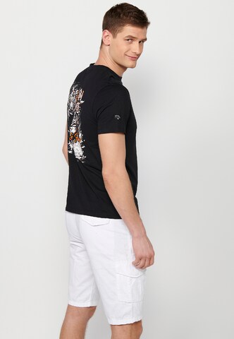 KOROSHI T-Shirt in Schwarz