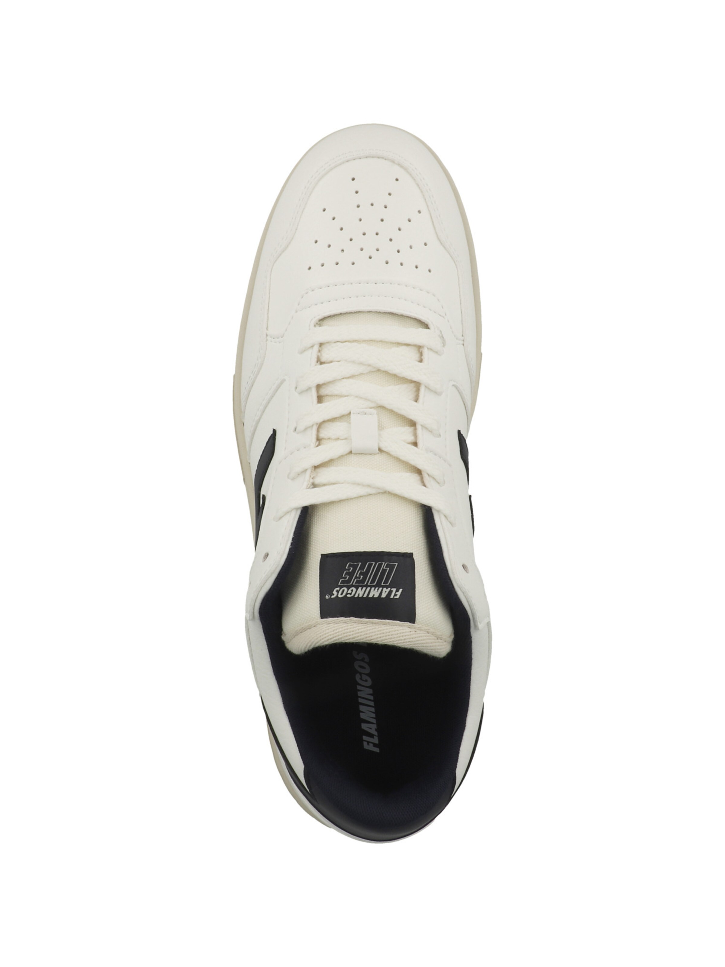 Baskets basses 'Saline' Flamingos Life en blanc