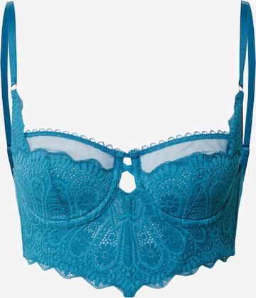 Dorina Bustier BH 'ESME' in Blau: predná strana