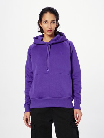 G-STAR Sweatshirt 'Premium core 2.0' i lilla: forside