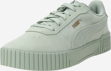 Sneaker low 'Carina 2.0' de la PUMA pe verde: față