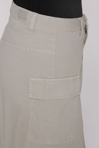 Soccx Basic Cargo Rock mit Klappentaschen in Grau