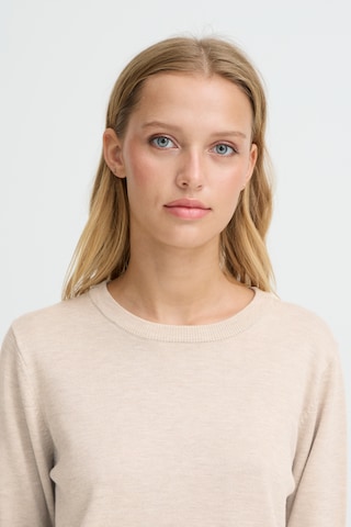 ICHI - Camiseta 'IHLils' en beige