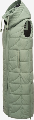 NAVAHOO Bodywarmer 'Brezelchen' in Groen