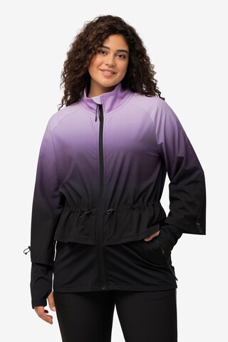 Ulla Popken Performance Jacket in Black: front