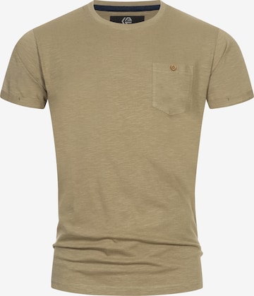 T-Shirt 'Jon' INDICODE JEANS en vert : devant