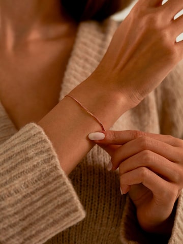 Einzelstück Bracelet 'Simplicity' in Gold: front