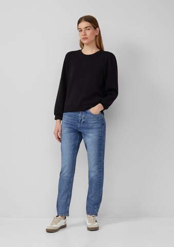 s.Oliver Sweatshirt in Schwarz