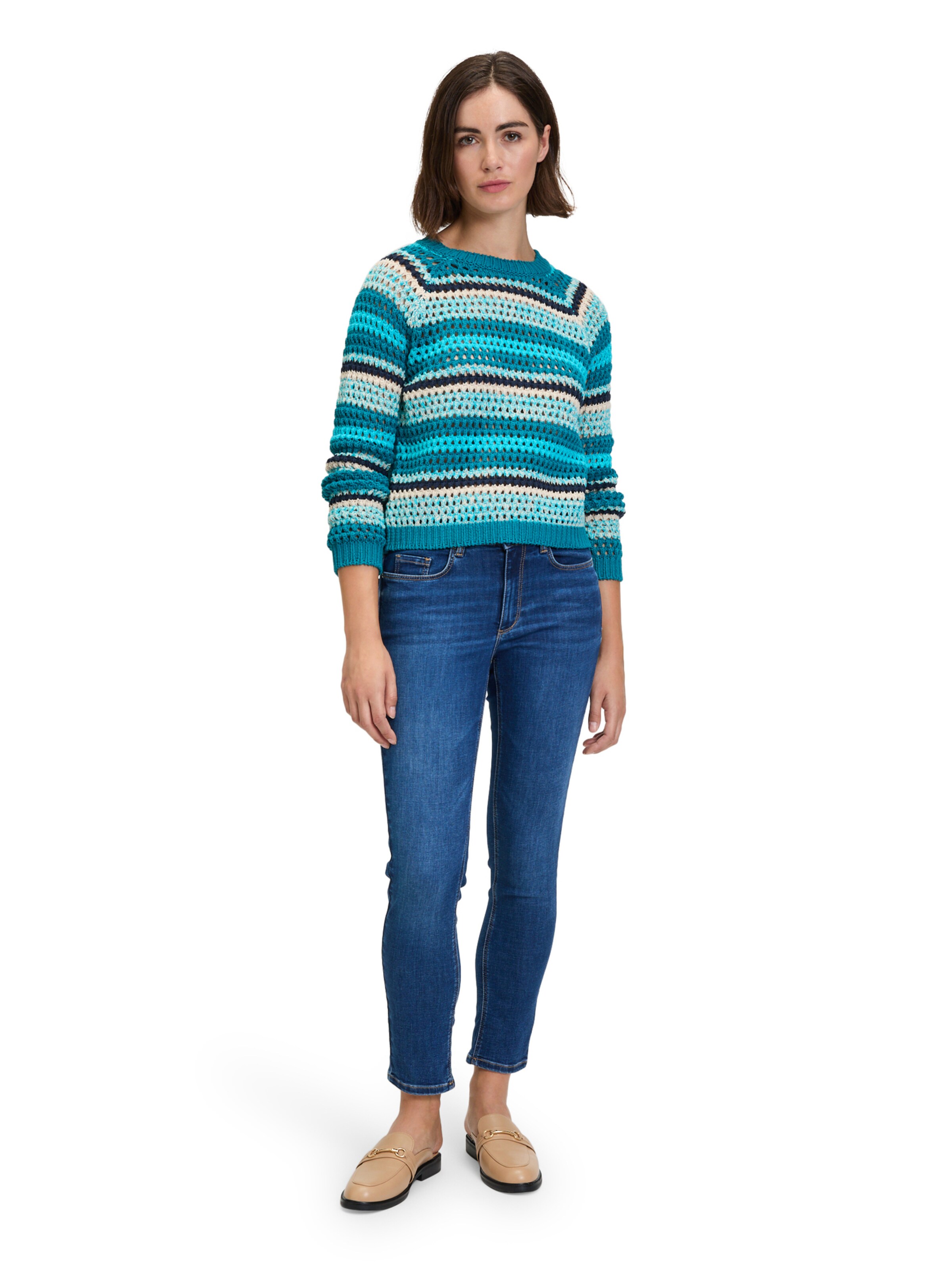Pull-over Betty & Co en bleu