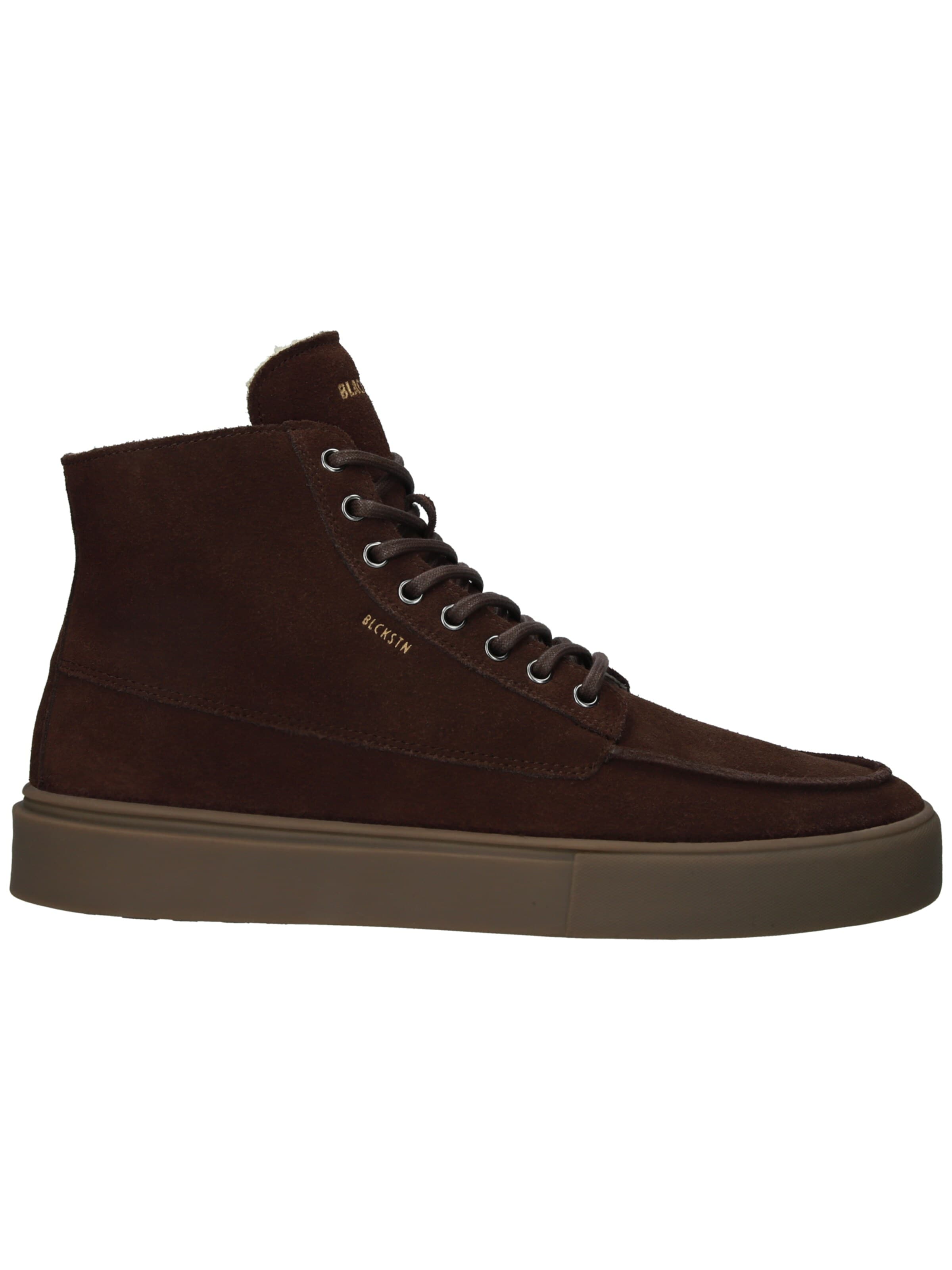BLACKSTONE Hög sneaker 'RUBY EERO' i brun: framsida