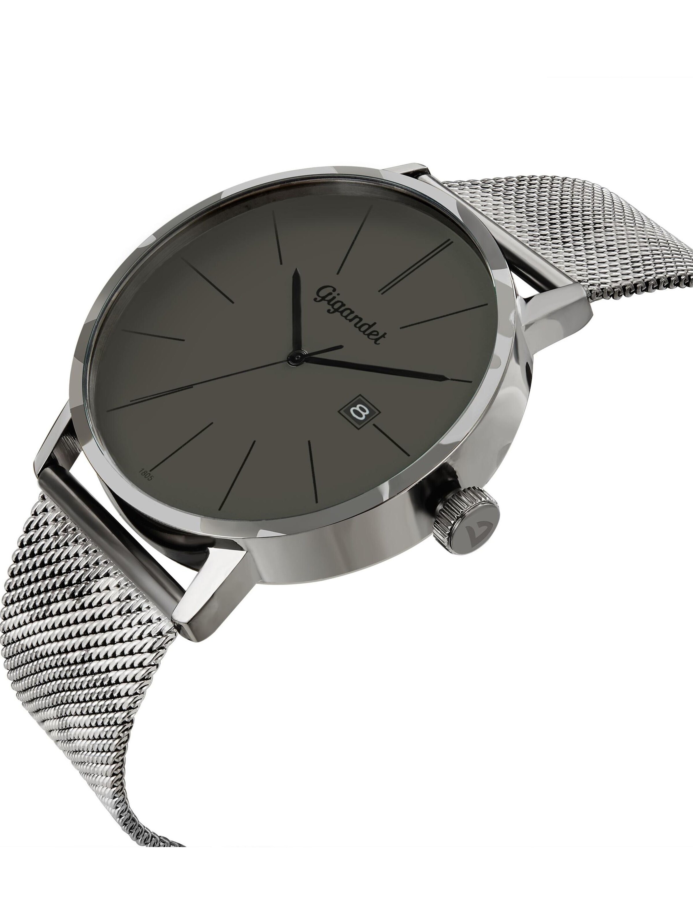 Gigandet Analog Watch 'MINIMALISM' in Grey