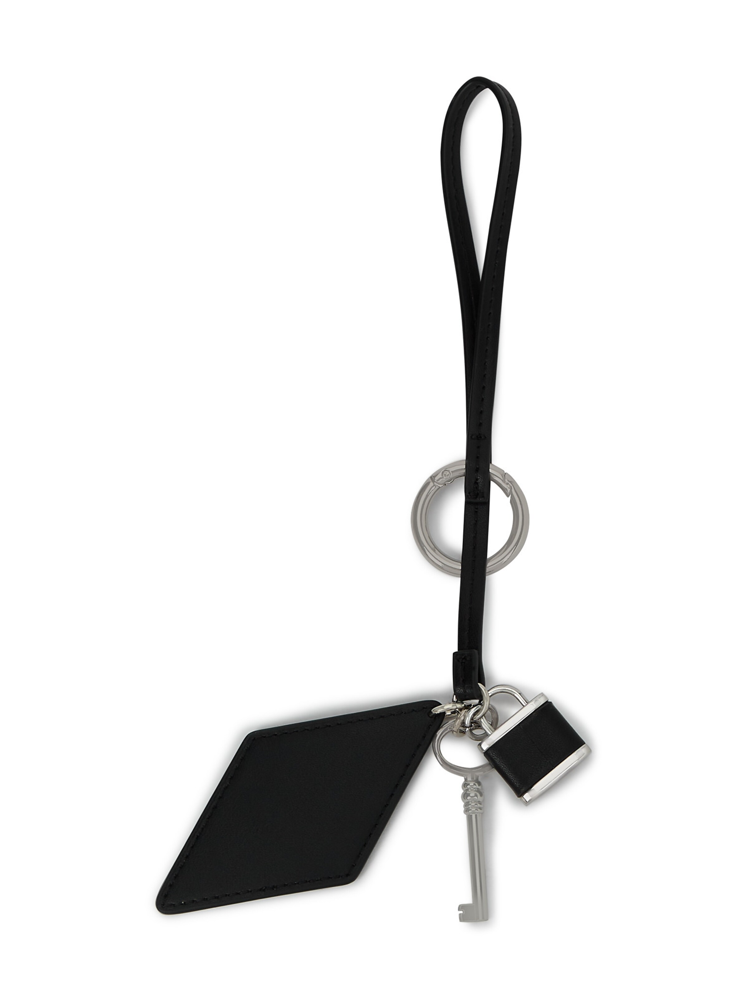 Portachiavi di Karl Lagerfeld in nero