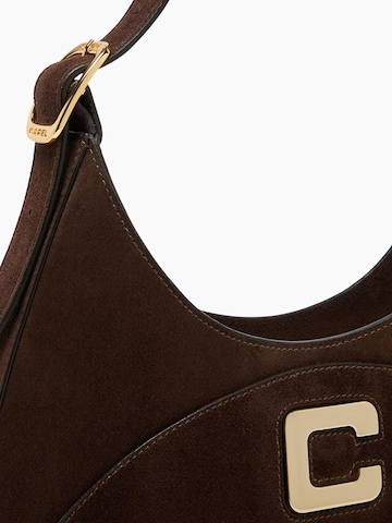 Carel Handtas 'Carel Paris Sacs À Main Place De La Concorde Cuir Marron' in Bruin