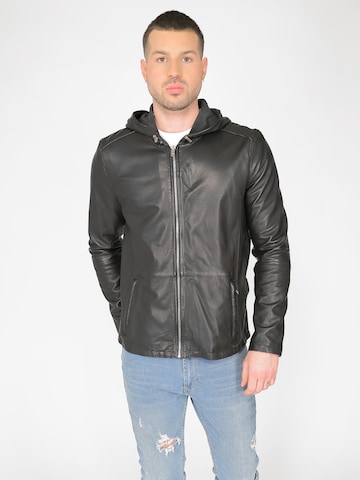 Maze Between-Season Jacket in Black: front