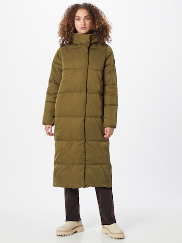 VERO MODA Zimní kabát 'STELLA' – zelená: přední strana