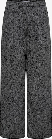 JDY - Pierna ancha Pantalón 'JDYFRANCESCA' en negro: frente