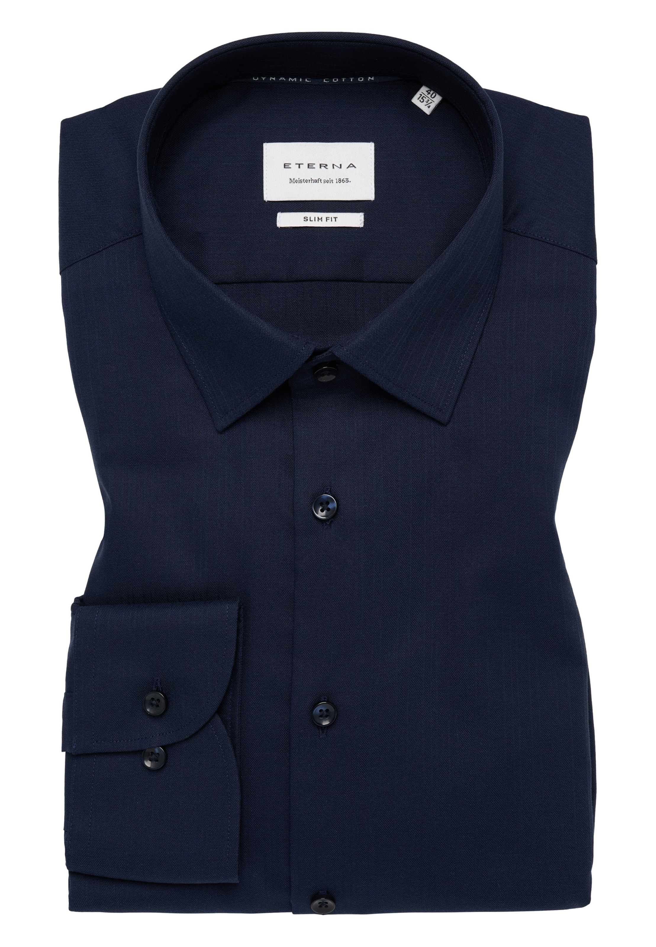 ETERNA Slim fit Business Shirt in Blue