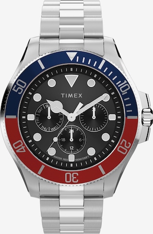 TIMEX Analogt ur i sølv: forside