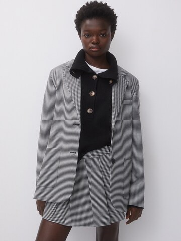 Pull&Bear Blazers in Grijs: voorkant