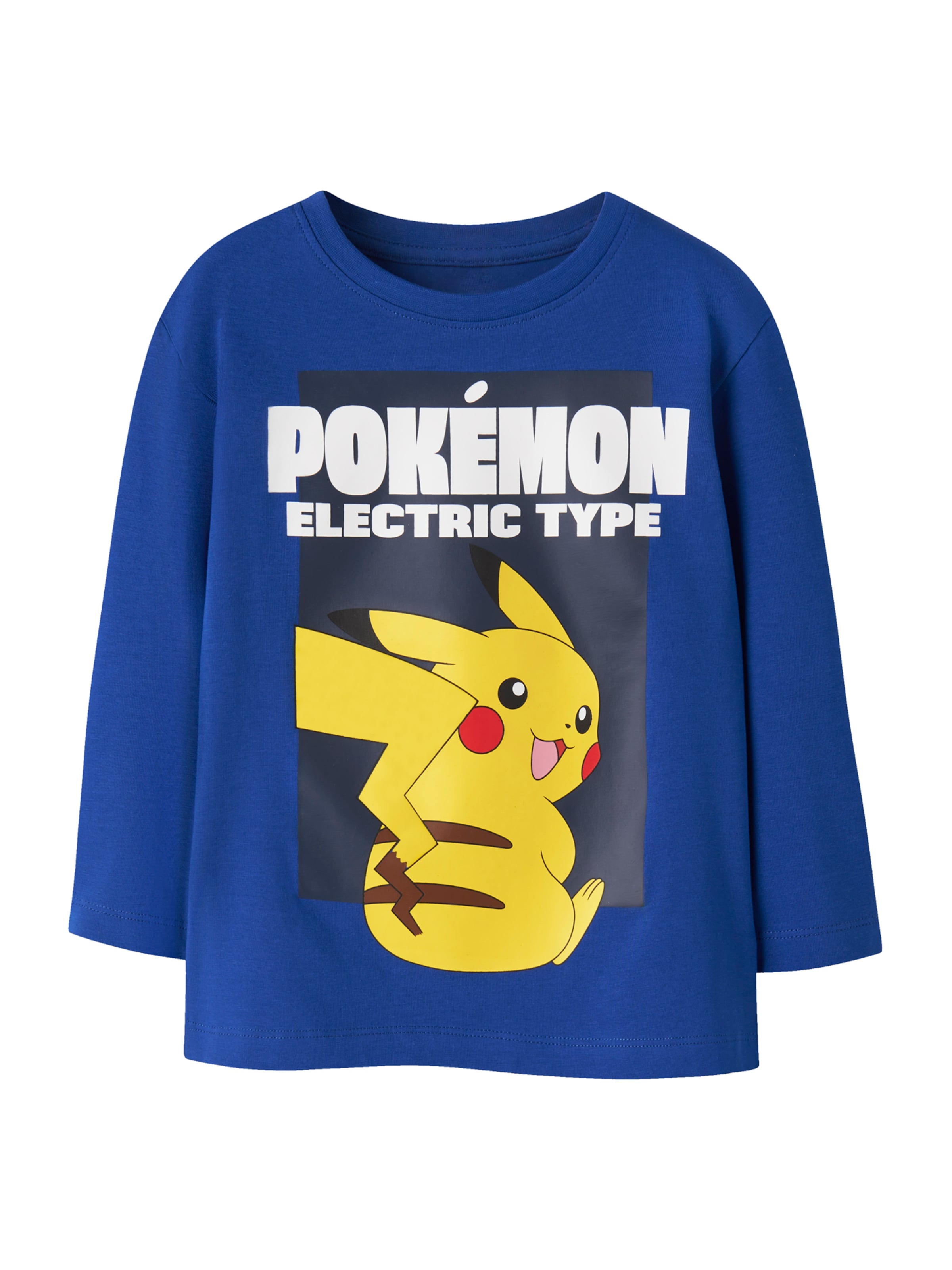 NAME IT Shirt 'NMMSAUL POKEMON' in 92 in de kleur Blauw / Geel / Zwart / Wit, Productweergave