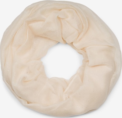 styleBREAKER Schlauchschal 'Loop mit Glitzer unifarben' in One Size in creme, Produktansicht