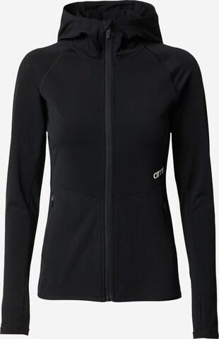 aim'n Sports sweat jacket in Black: front