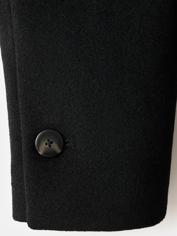 MANGO Between-seasons coat 'DALI' in Black