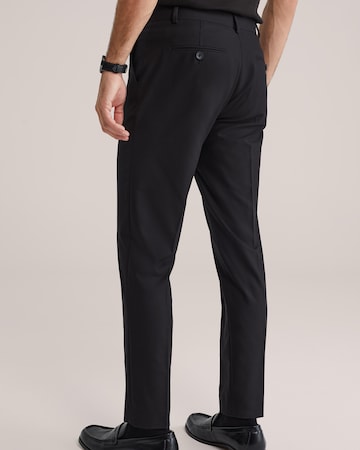 WE Fashion Slimfit Byxa i svart