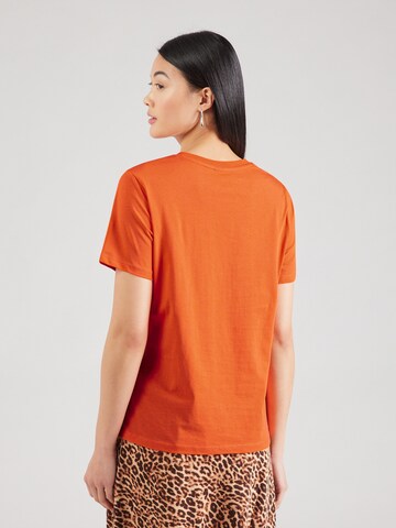 PIECES Shirt 'PCRIA' in Orange