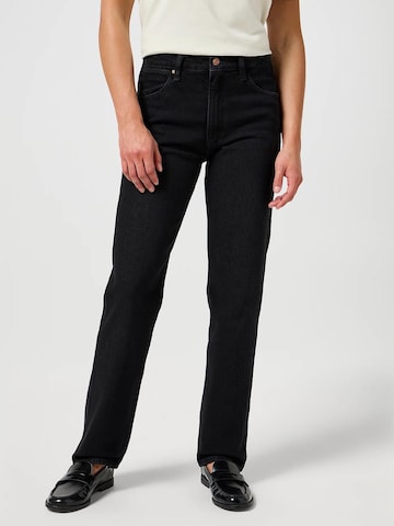 WRANGLER Regular Jeans 'STRAIGHT SUNSET' in Zwart