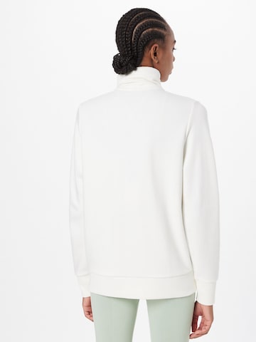 ESPRIT Athletic Zip-Up Hoodie in White