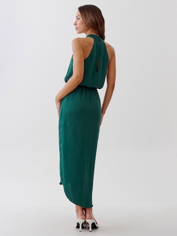 Tussah Dress 'TANYA' in Green: back