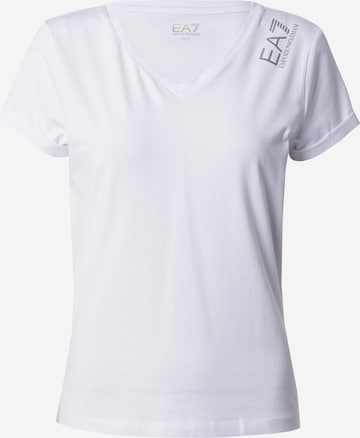 EA7 Emporio Armani Shirts i hvid: forside