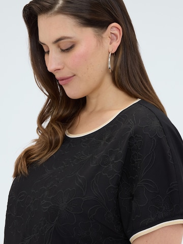 T-shirt Fiorella Rubino en noir