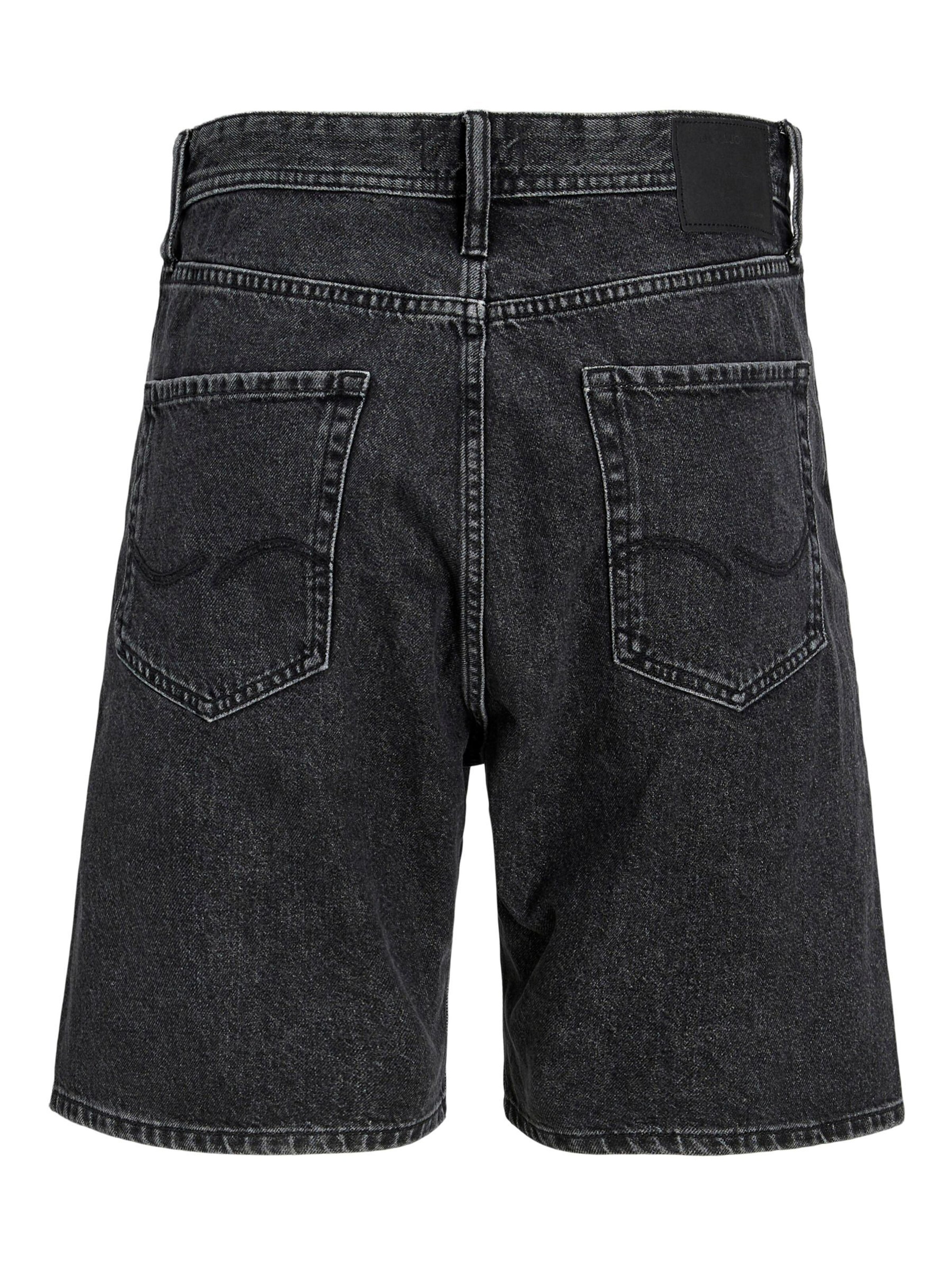 Jack & Jones Plus Loosefit Shorts 'TONY' in Schwarz