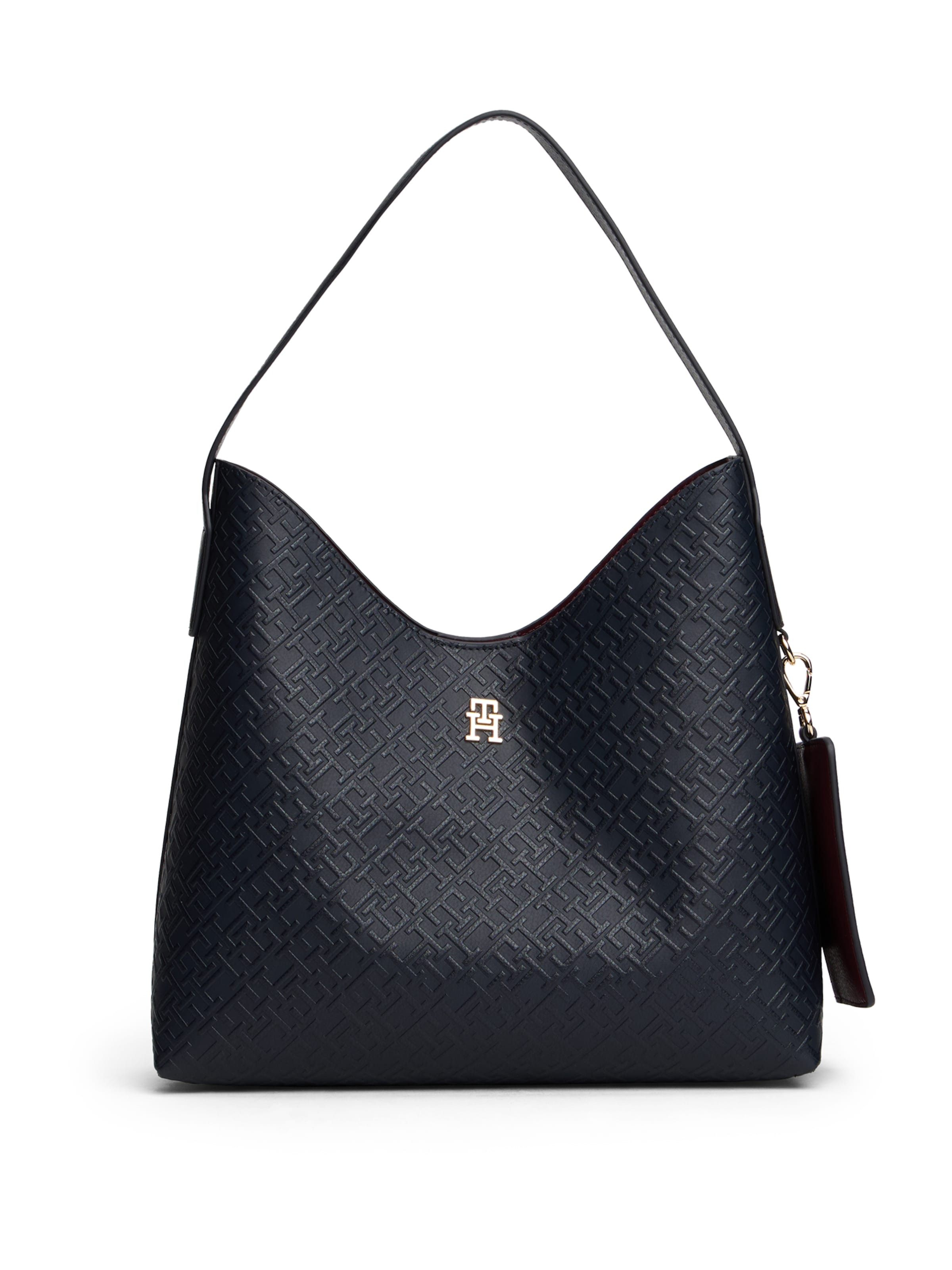 TOMMY HILFIGER - Bolso de hombro en azul: frente