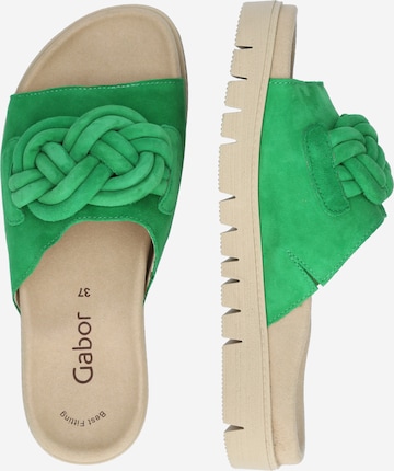 GABOR - Zapatos abiertos en verde