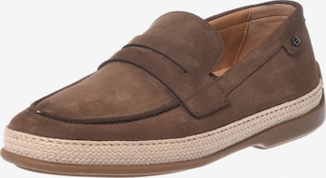 Mocassin BALDININI en marron : devant