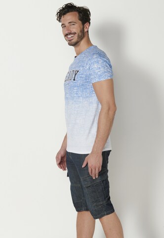 KOROSHI T-Shirt in Blau