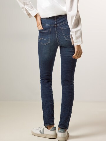 CECIL Slim fit Jeans 'Vicky' in Blue