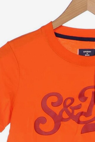 Superdry T-Shirt XS in Orange