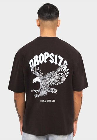 Dropsize Shirt 'Eagle' in Zwart
