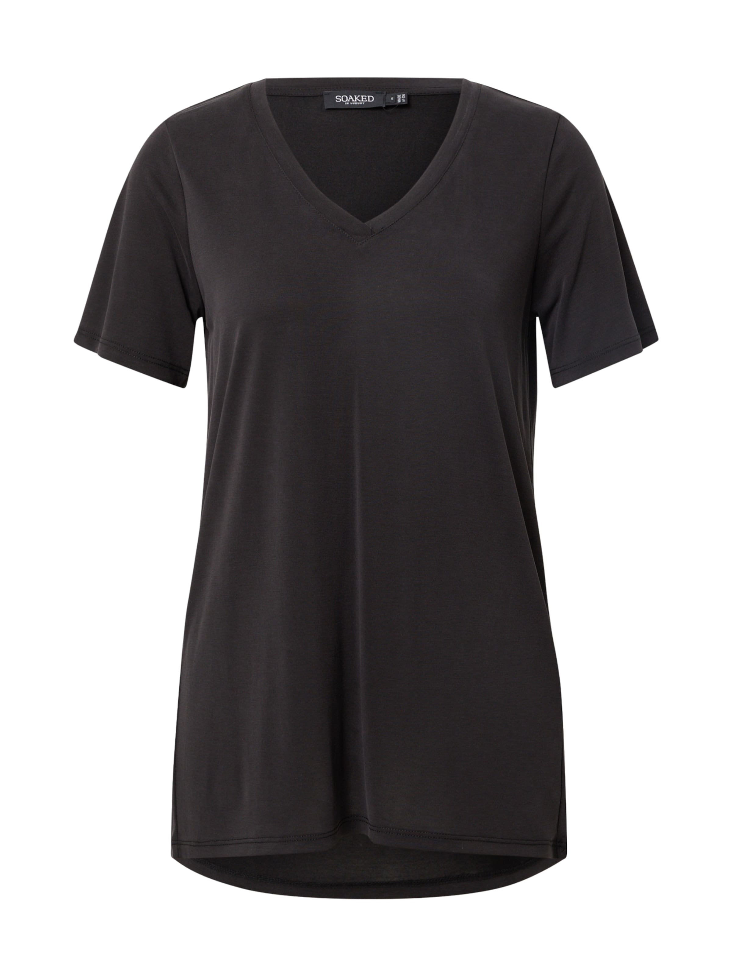 T-shirt 'Columbine' SOAKED IN LUXURY en noir : devant